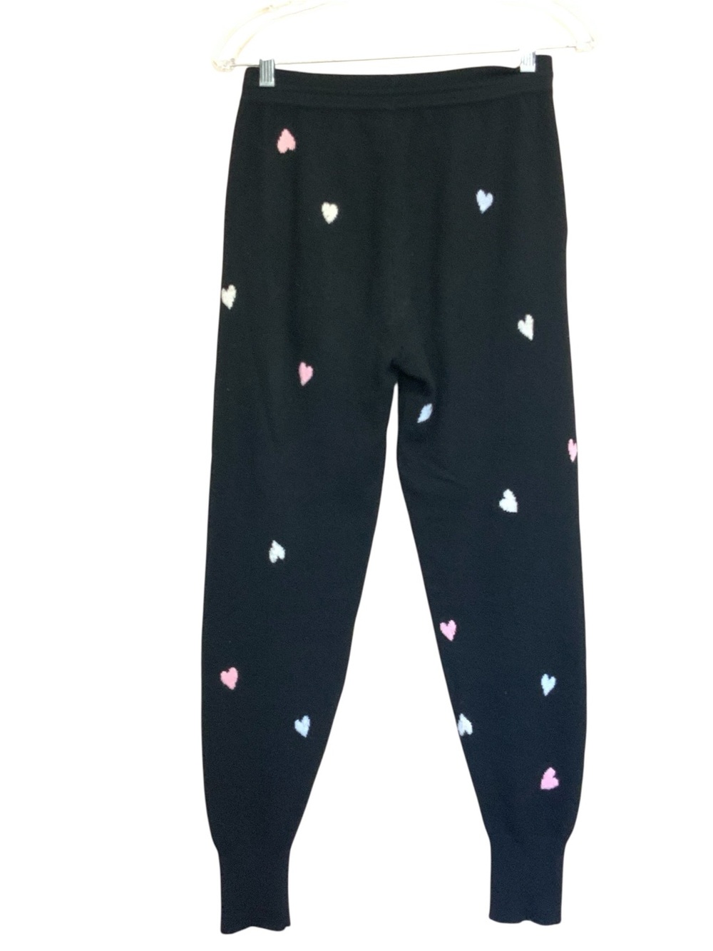 NAADAM Cashmere Black Heart Joggers